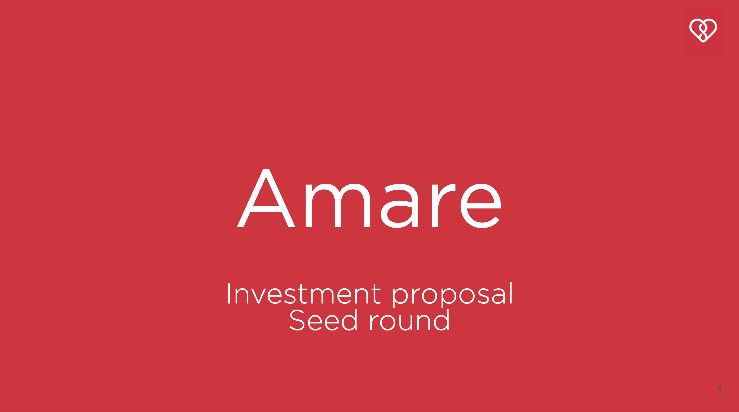 Amare First Presentation Page
